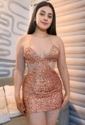 Vestido en lentejuelas Zoe