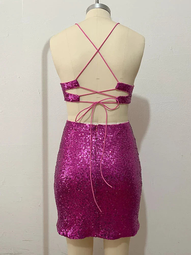 Vestido en lentejuelas Zoe